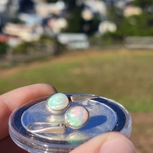 Brilliant Opal Earrings🌈✨